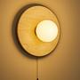 Tor-Nun-B Wall Lamp Travertine Cream Ø 10cm 4