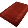 Rizbaf Gabbeh Tappeto Lana Rosso 2