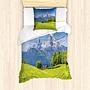 Berg Bedding Microfiber Green 135x200cm Pillow 80x80cm 2
