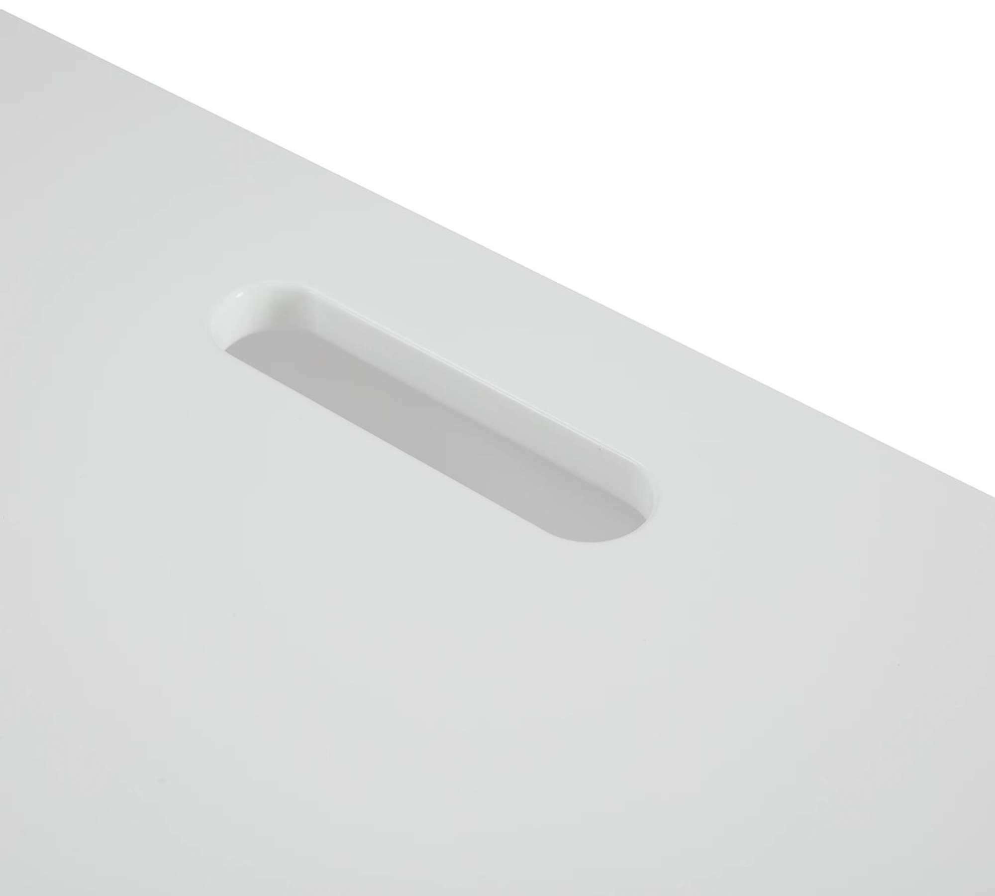 Schreibtisch Holz Metall Weiß 4