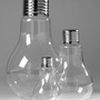 Lightbulb Vase Transparent 1