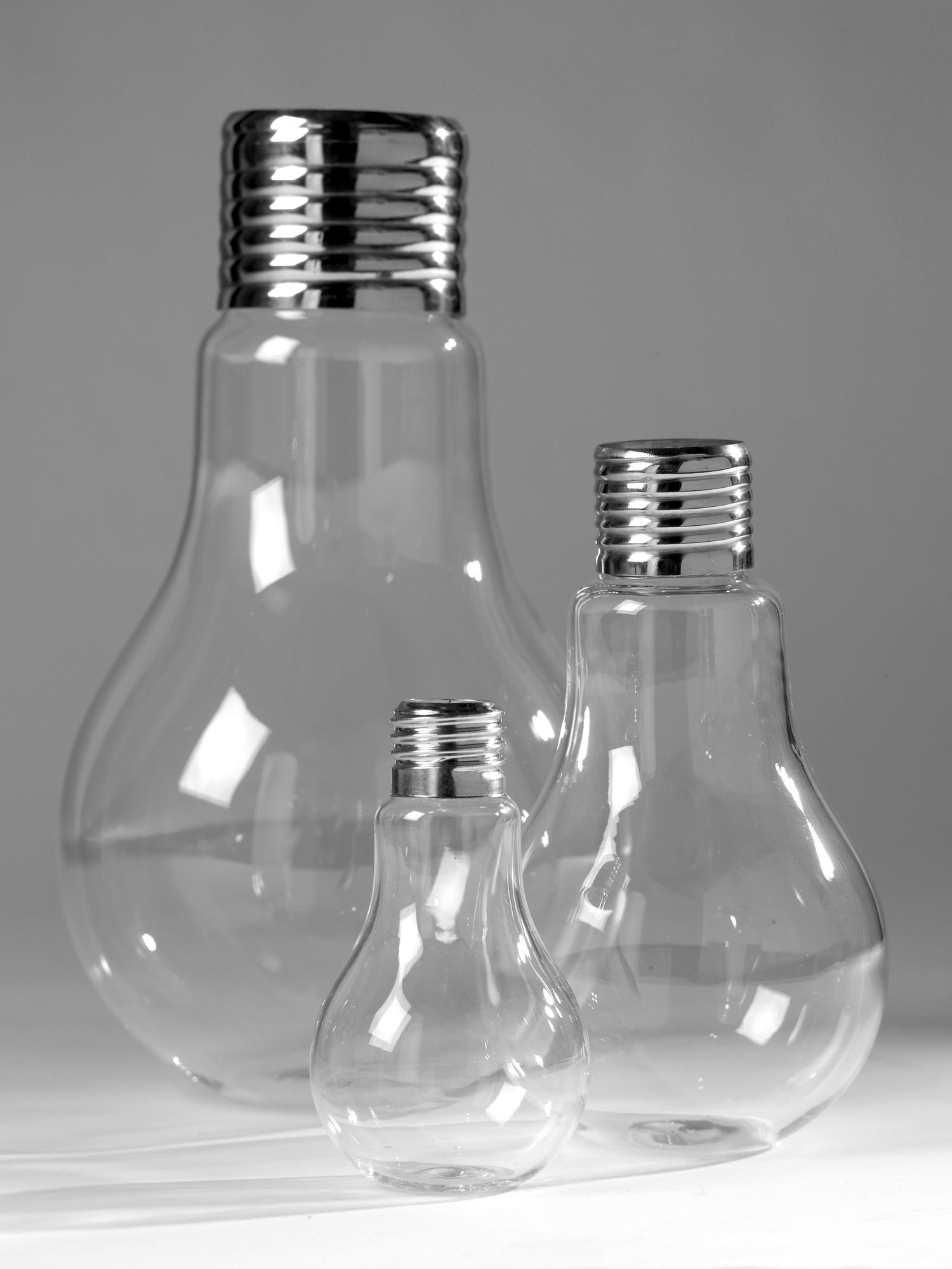 Lightbulb Vase Transparent 1