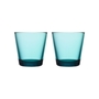 Kartio 2er Set Glas 0,2L Blau 0