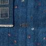 Rizbaf Gabbeh-Teppich Wolle Blau 4