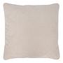 HUDSON XL Lounge Cushion Set of 2 Woven Fabric Beige 4