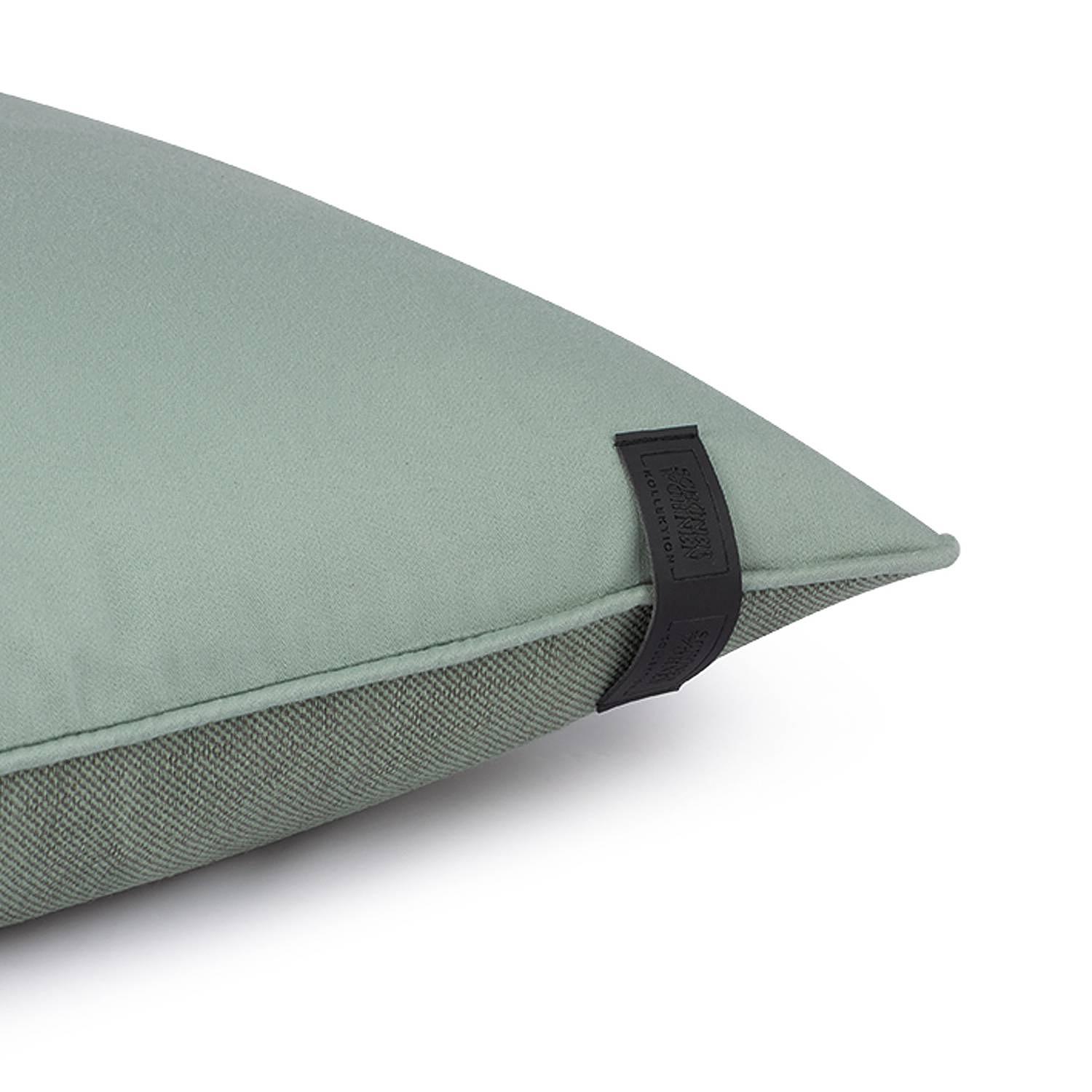 Soft II Kissenbezug Baumwolle Polyester Grün 3