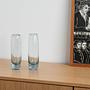 Glass vase Transparent 1950s 5
