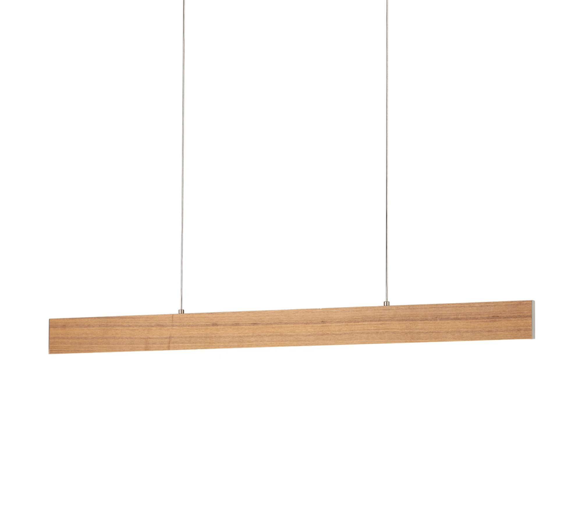 LED Pendelleuchte 2-flammig Kunststoff Aluminium 0