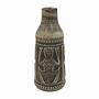 Vase Keramik Grün 1960er Jahre 0
