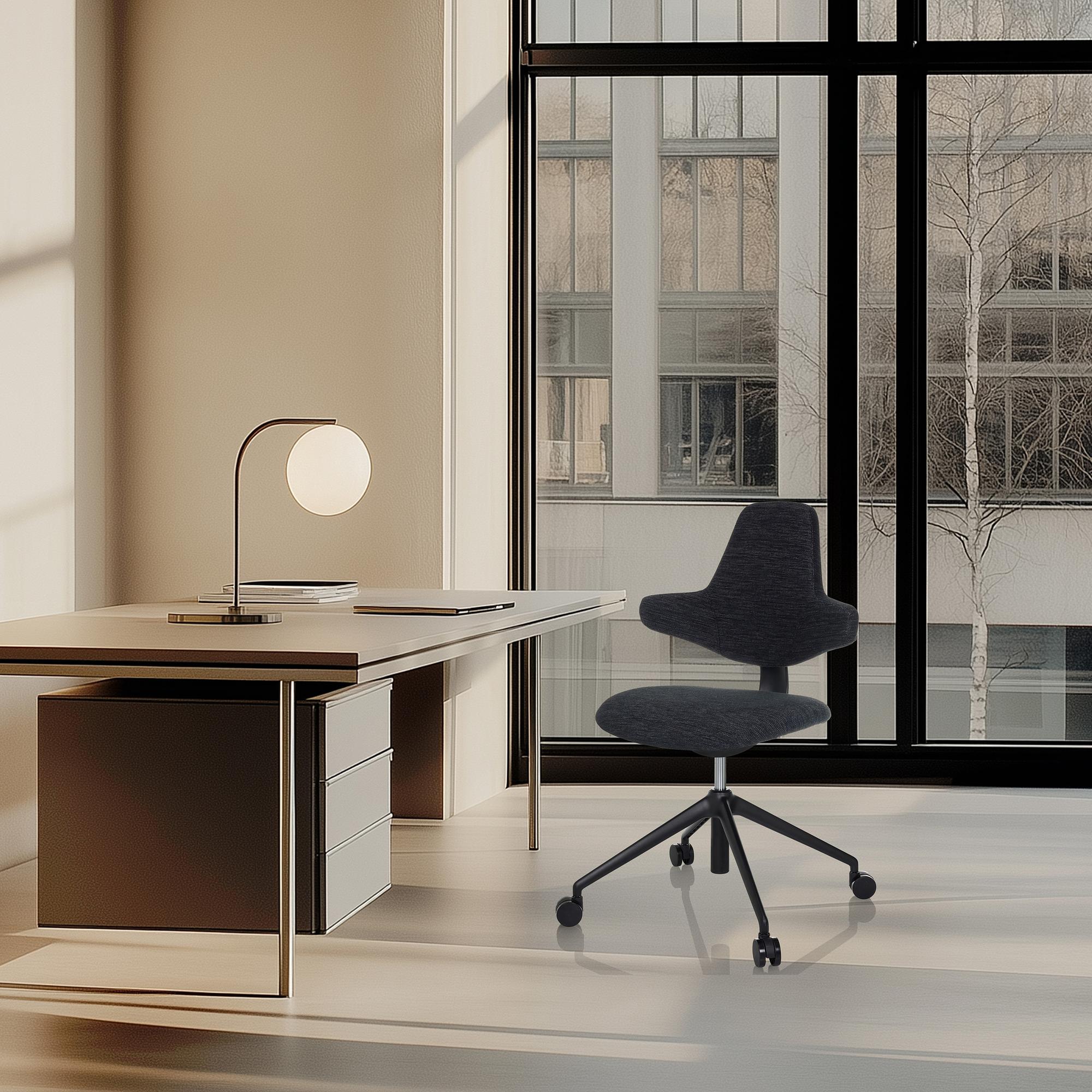 PALIANO Bürostuhl Schwarz 3