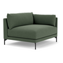 Vincent 1-Sitzer Modul Rechts Cura Dark Green 1