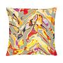Kissenbezug Achat Grau Rot 46 x 46 cm 0