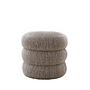 Boum Pouf Teddy Fabric Gray 4