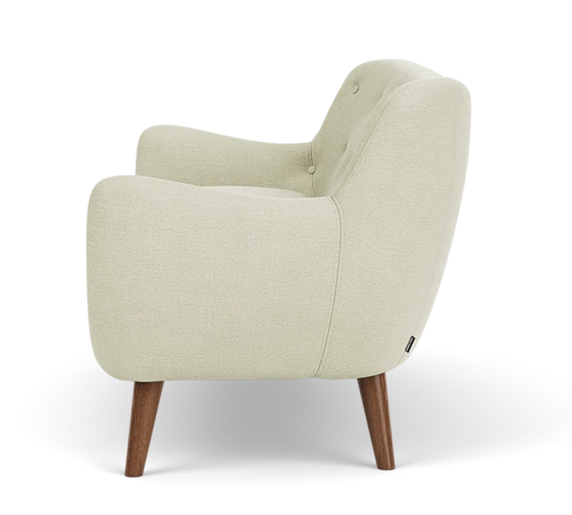 Herman Sofa 3-Sitzer Fabio Grey Green 5