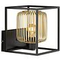 Wandleuchte Caydo Edelstahl Schwarz Gold 3