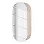Lindholm Spiegelschrank Oval Taupe 1
