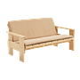 Faltkissen für Crate Lounge Sofa Beige 0