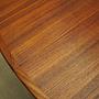 Dining table teak 1960s 122cm 5