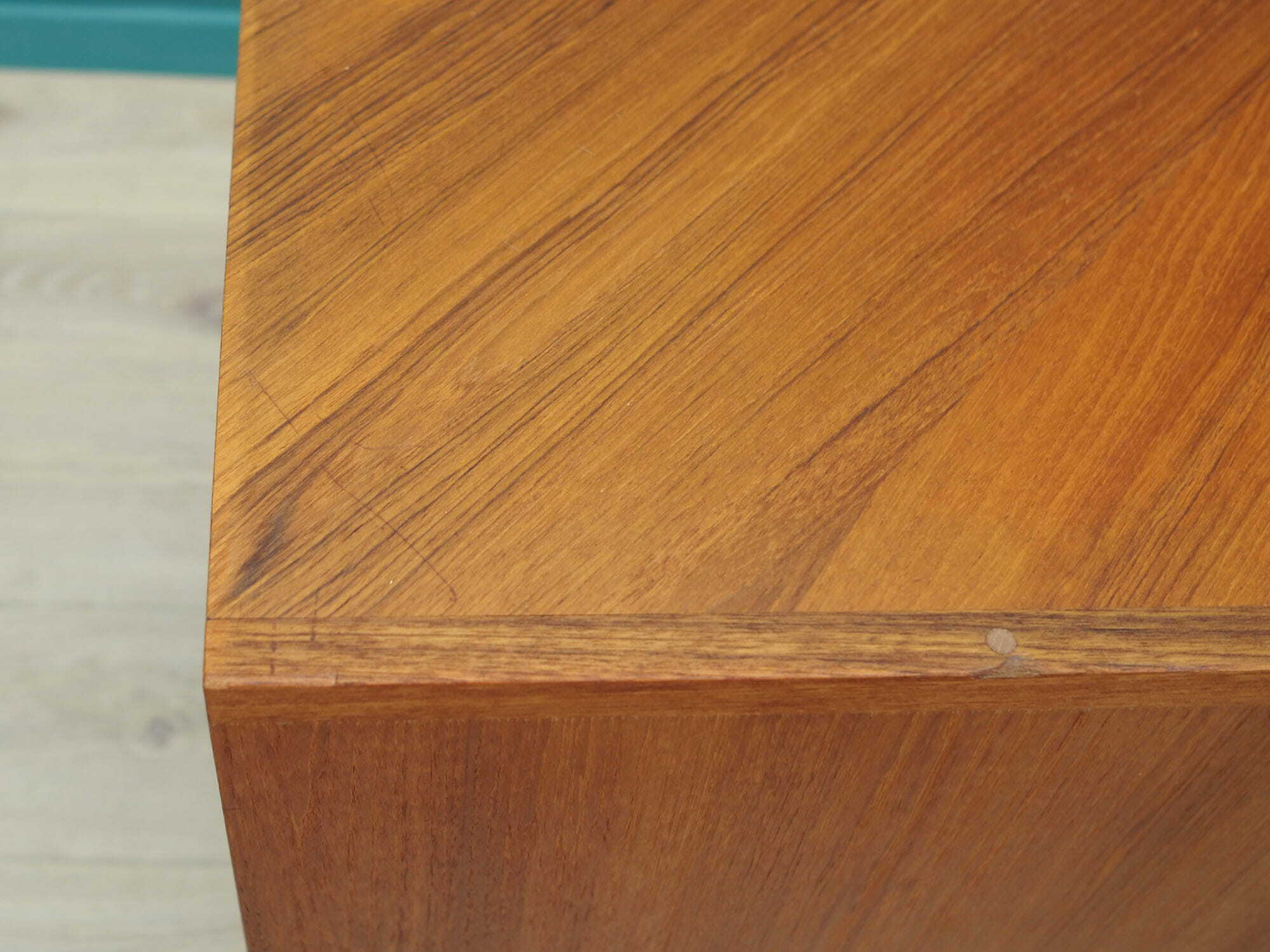 Vintage Cabinet Teak Brown 1970s 6