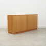 Vintage Sideboard Holz Beige 1980er Jahre 4