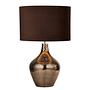 Tischleuchte Smoked Mosaic Stahl Braun Gold 1