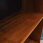 Vintage Bookshelf Teak Wood Brown 1970s 7