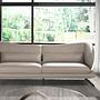 3-Sitzer Sofa in taubengrauem Leder 6146 2