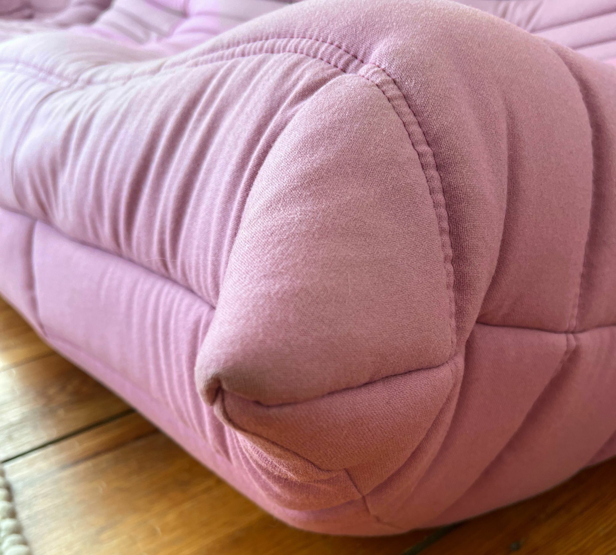 Togo Sofa 3-Teilig Ligne Roset Rosa 9