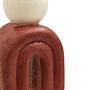 Utica Kerzenhalter Creme Rot 6