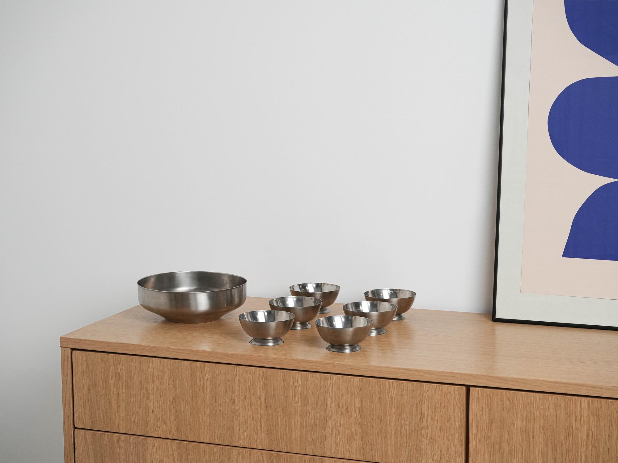 Bowl Set of 7 Stainless Steel 5