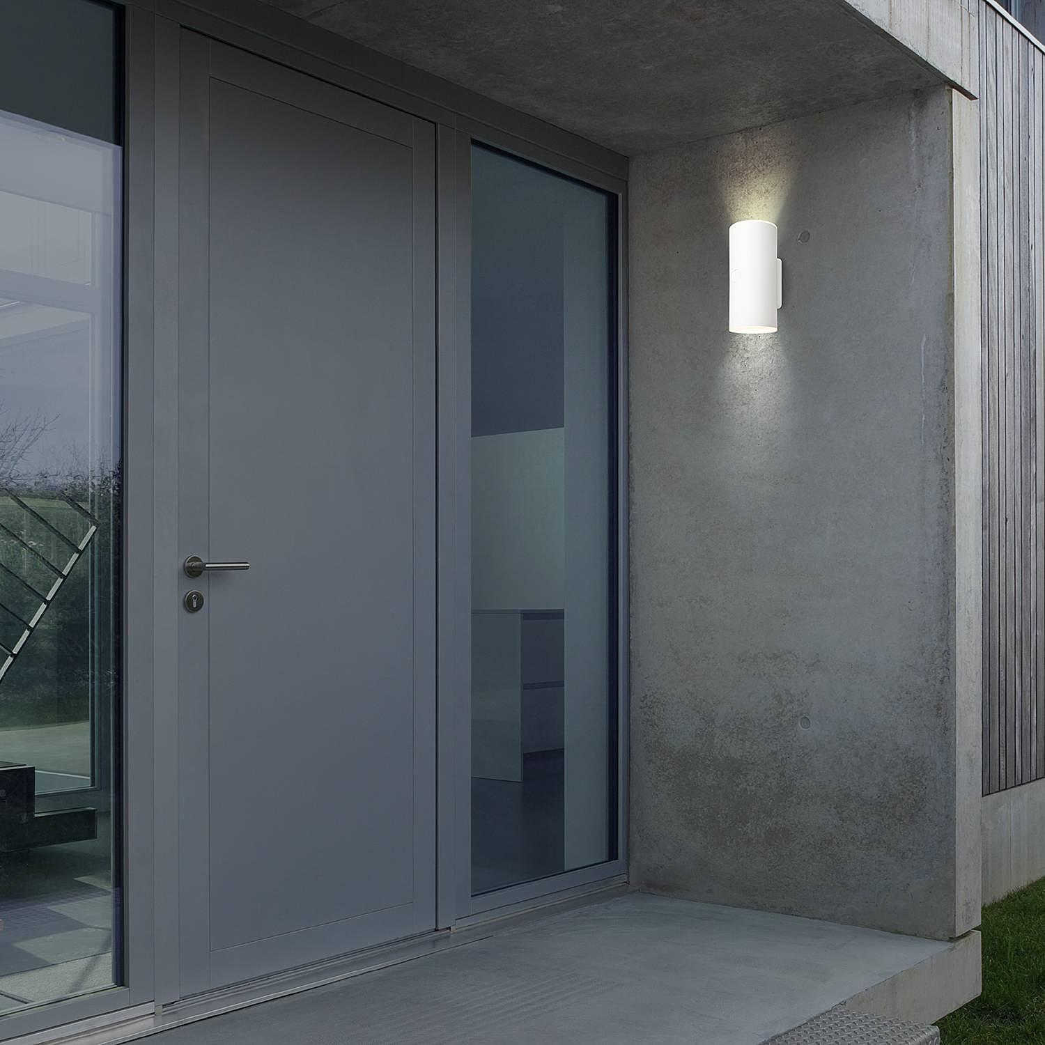 Upsa LED wall light plastic 1-lamp 2