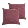2x Alcatraz Pillowcase Synthetic fiber Old Rose 60 x 60 cm 0