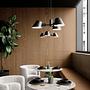 Stay 3-Spot Lampada a sospensione nero 0
