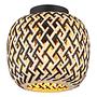 1-Flame Ceiling Lamp Colly Bamboo Solid Iron 0