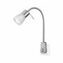 LED wall spotlight Levisto Glass / Metal 1-flame 0