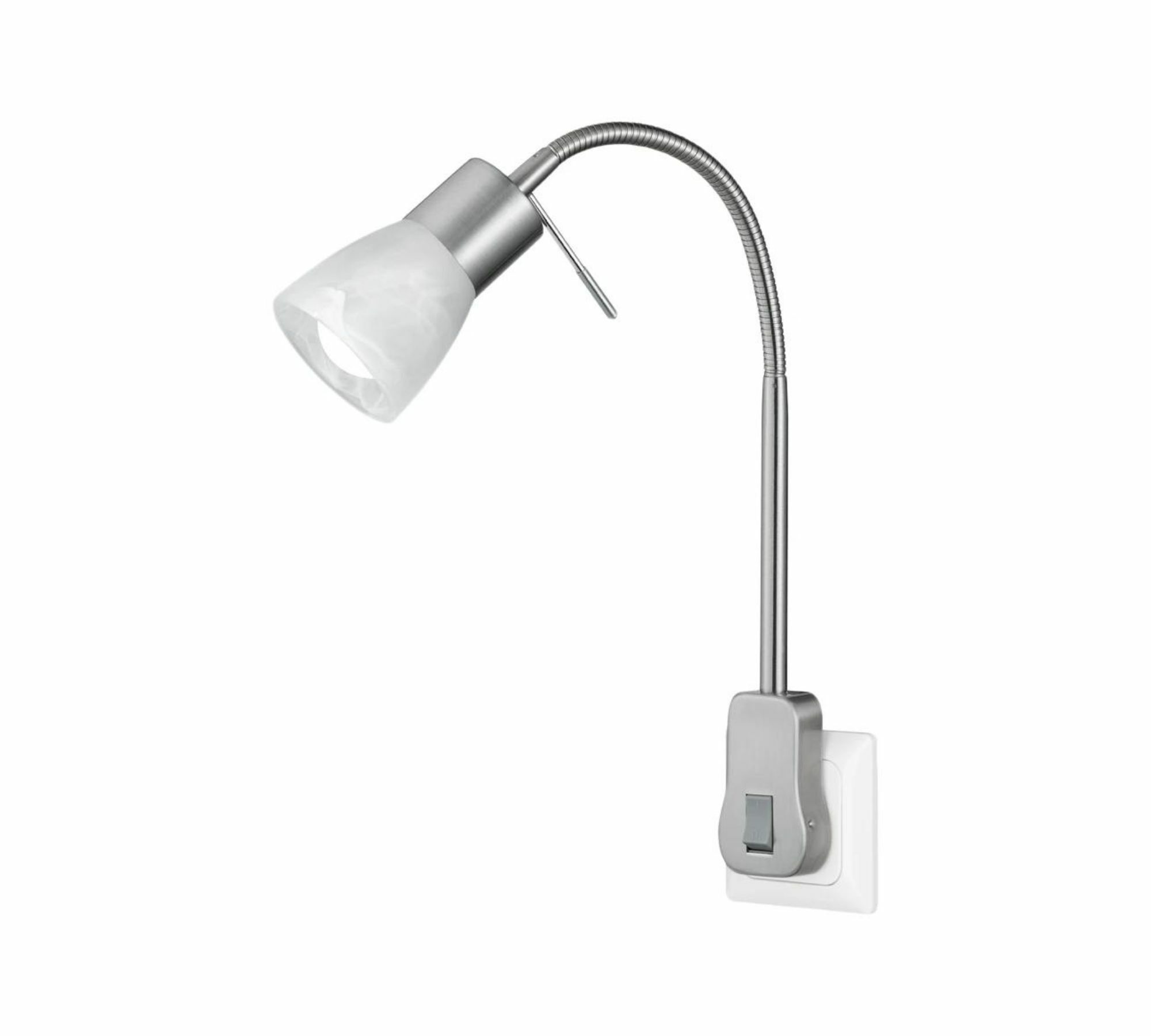 LED-Wandstrahler Levisto Glas / Metall 1-flammig 0