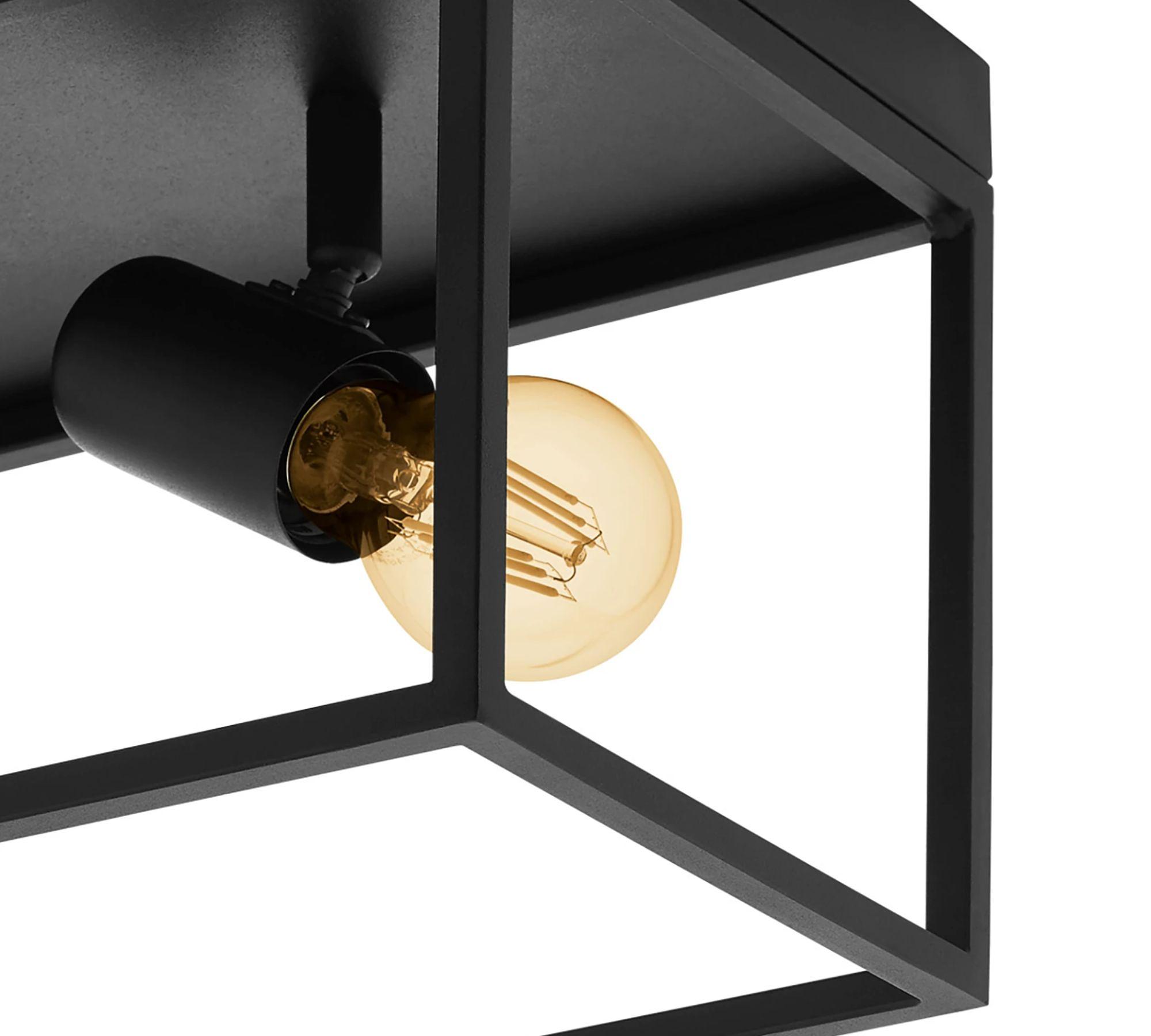 Ceiling light Silentina Steel Number of flames: 2 1