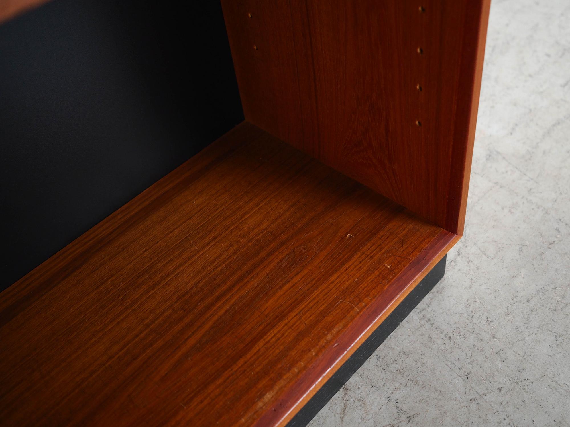 Bücherregal Teakholz 1970er Jahre 6