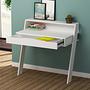Cowork Desk Wood Veneer White 2