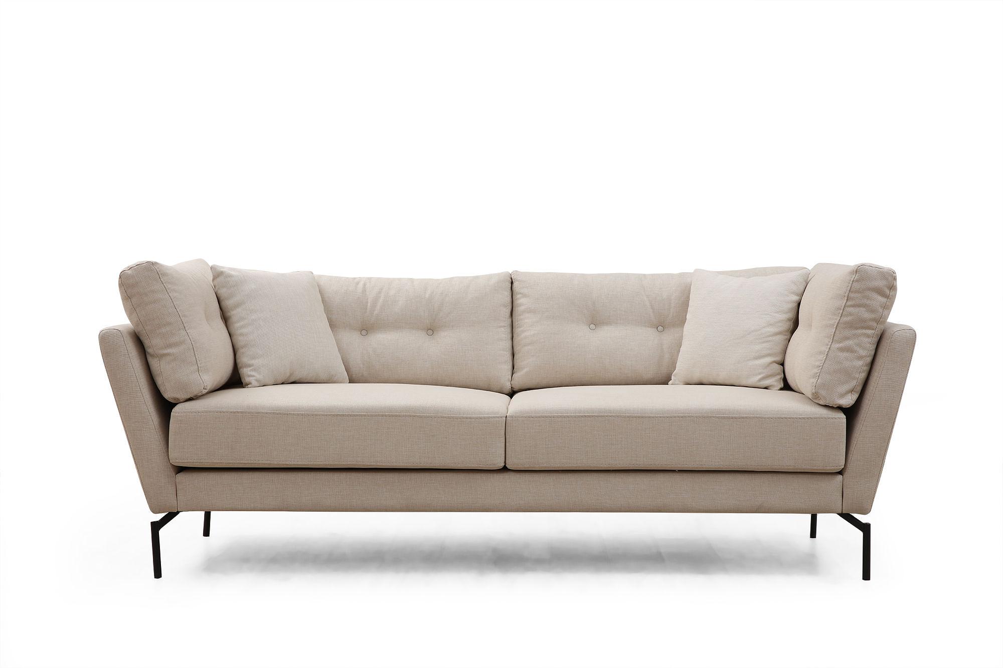 Mapa 3-Seater Sofa Cream 4