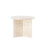Smögen Coffee Table Capiz Natural ⌀40 6