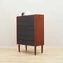 Vintage chest of drawers Teak wood Brown 1970s 2