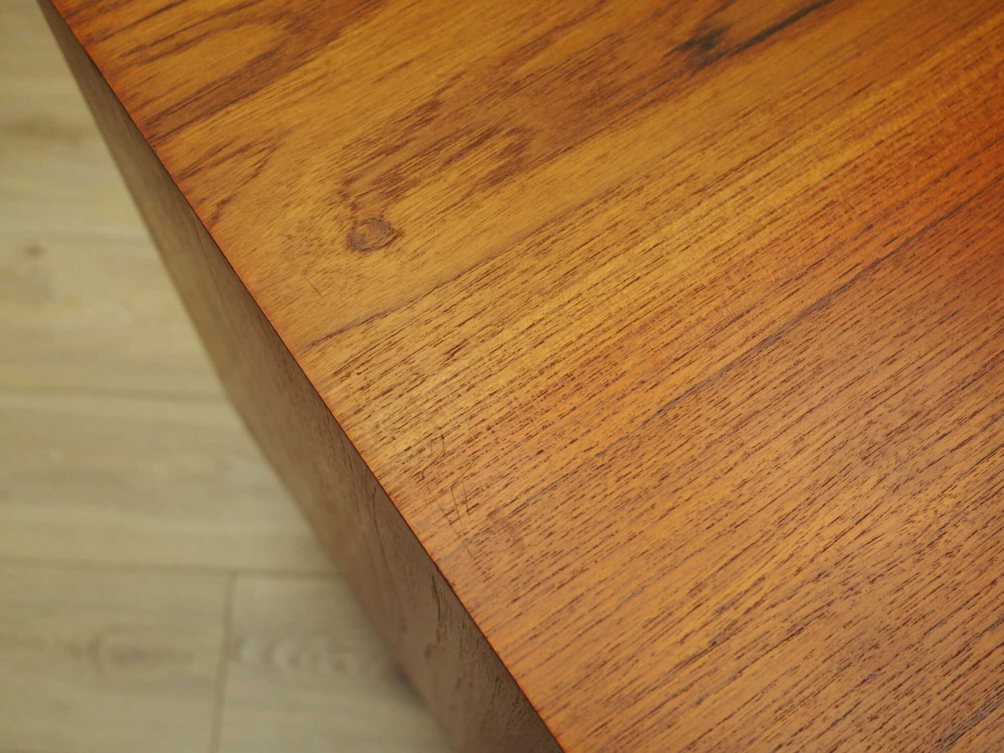 Vintage Sideboard Teakholz Braun 1960er Jahre 9