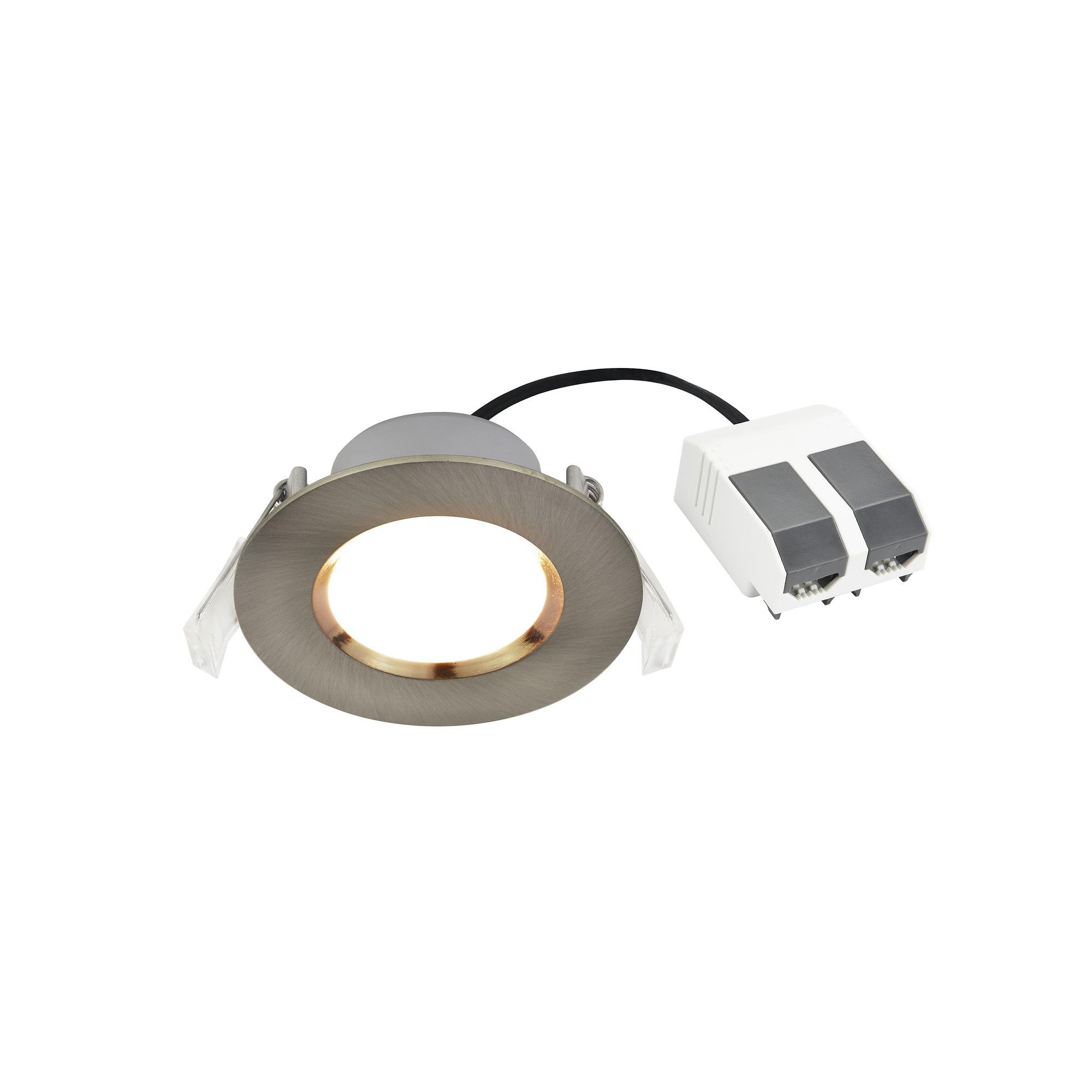 Siege Recessed Spotlight Nickel 3