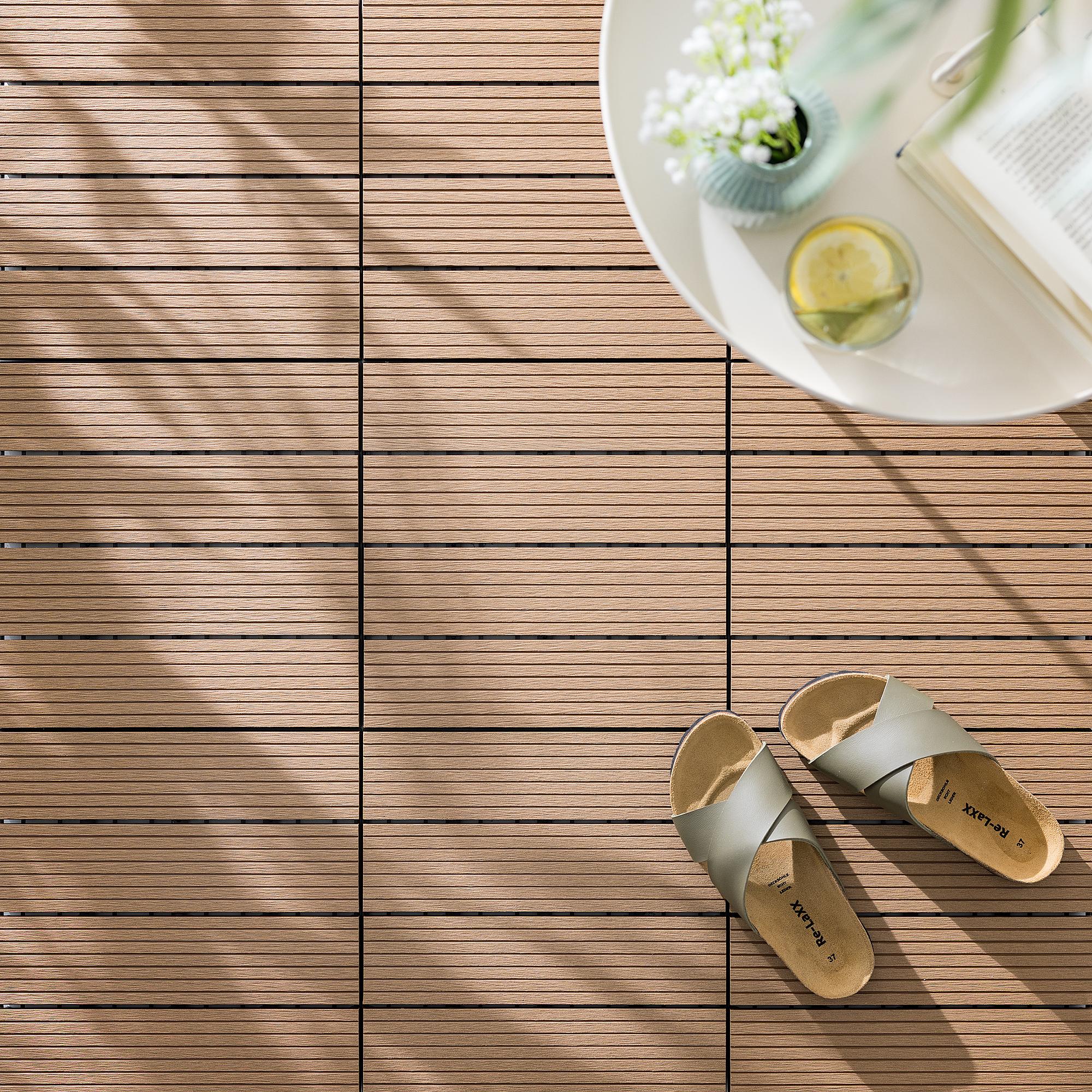 Svevo Typ A Terrassenfliese 22er-Set Braun 2