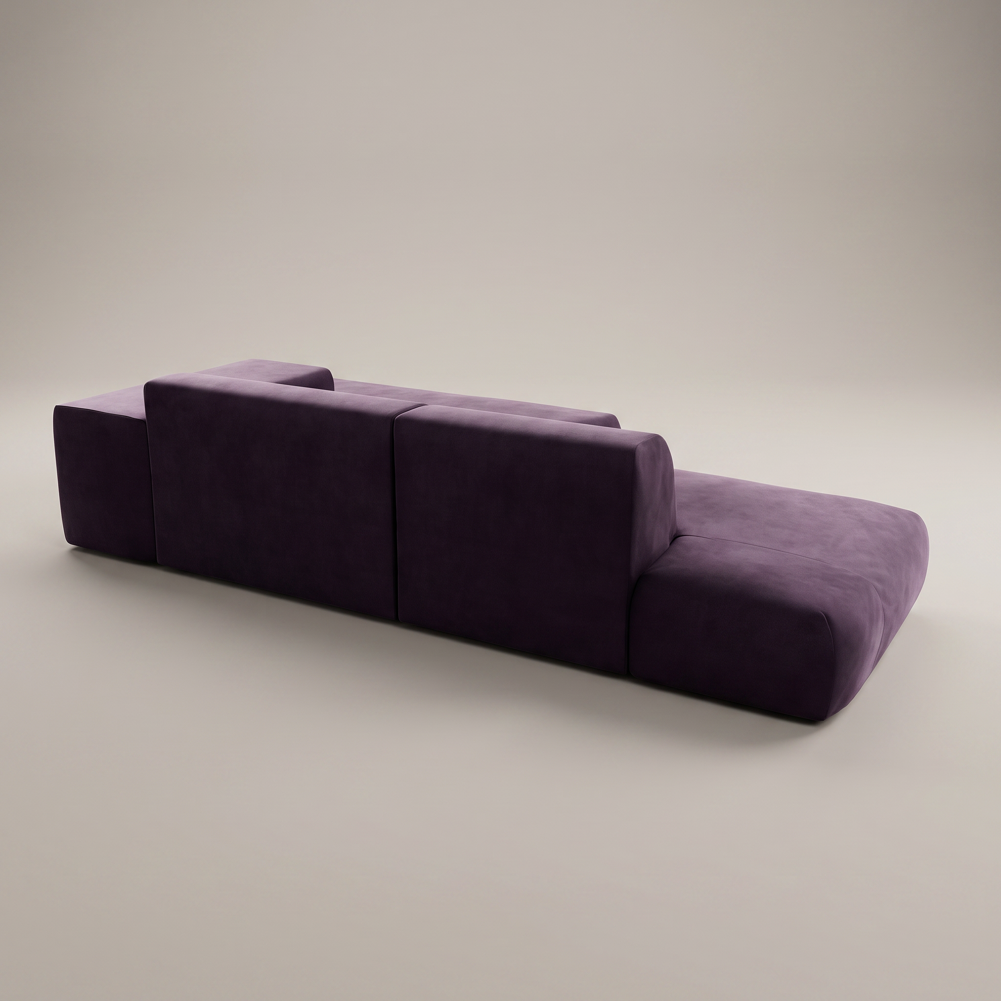 Pyllow Sofa Samt Veilchenlila 4