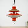 Hanging lamp Metal Orange 1970s 2