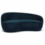 Rose Sofa 2,5-Sitzer Velour Lux Navy 0