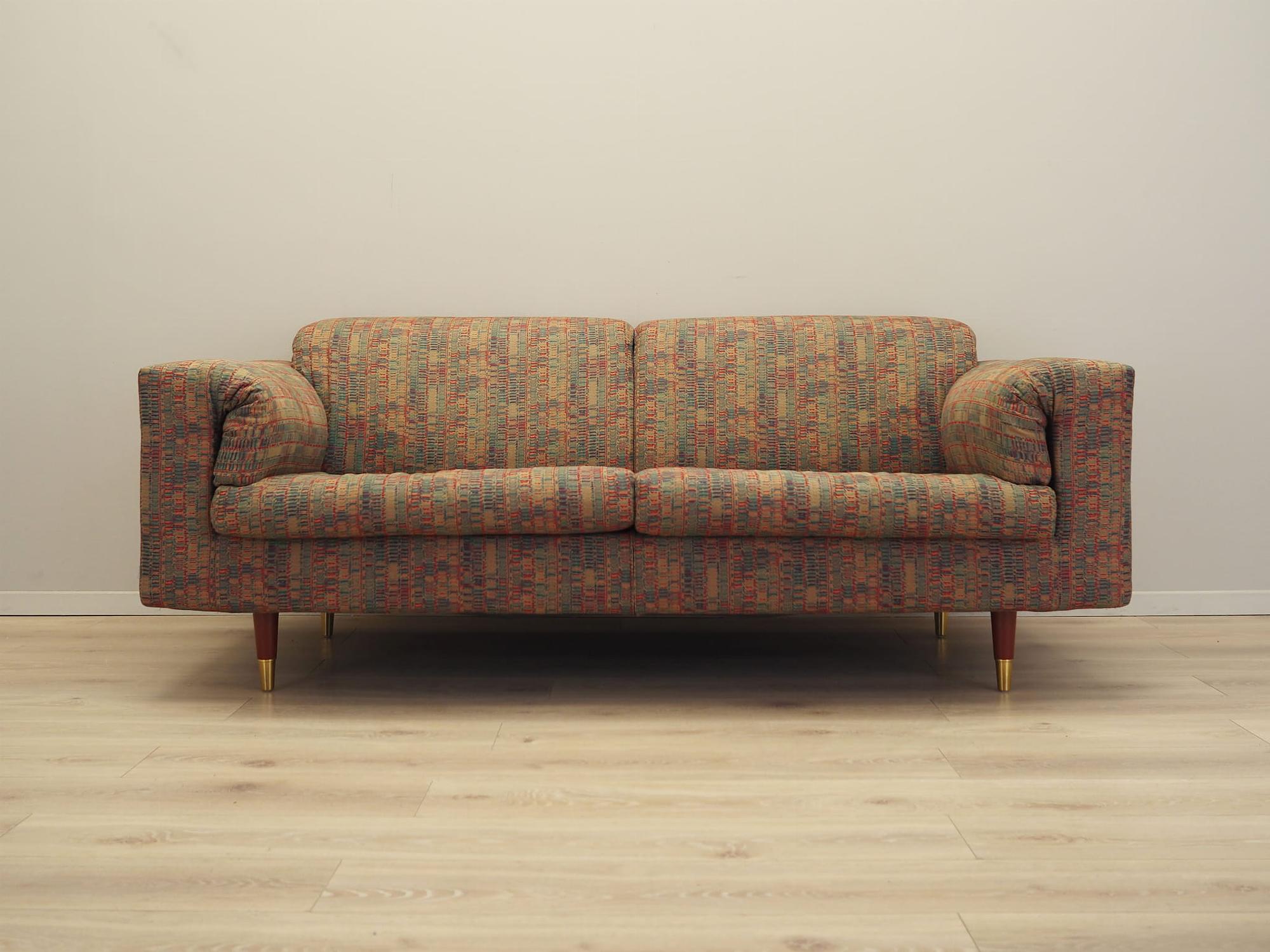 2-Sitzer Sofa Braun 1960er Jahre 1