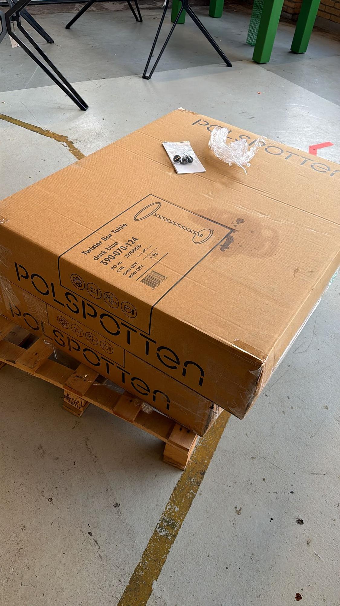 Bar Table Polspotten Dark Blue 3